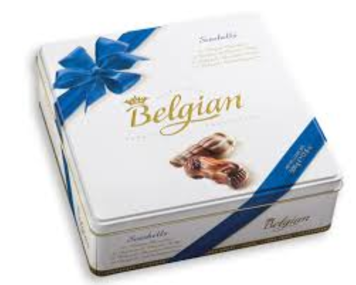 THE BELGIAN SEASHELLS METAL BOX 500G